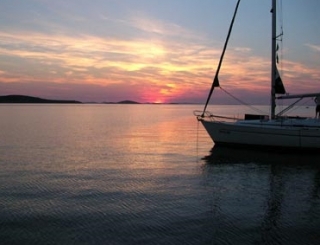 Tramonto nella Scuola di Mare